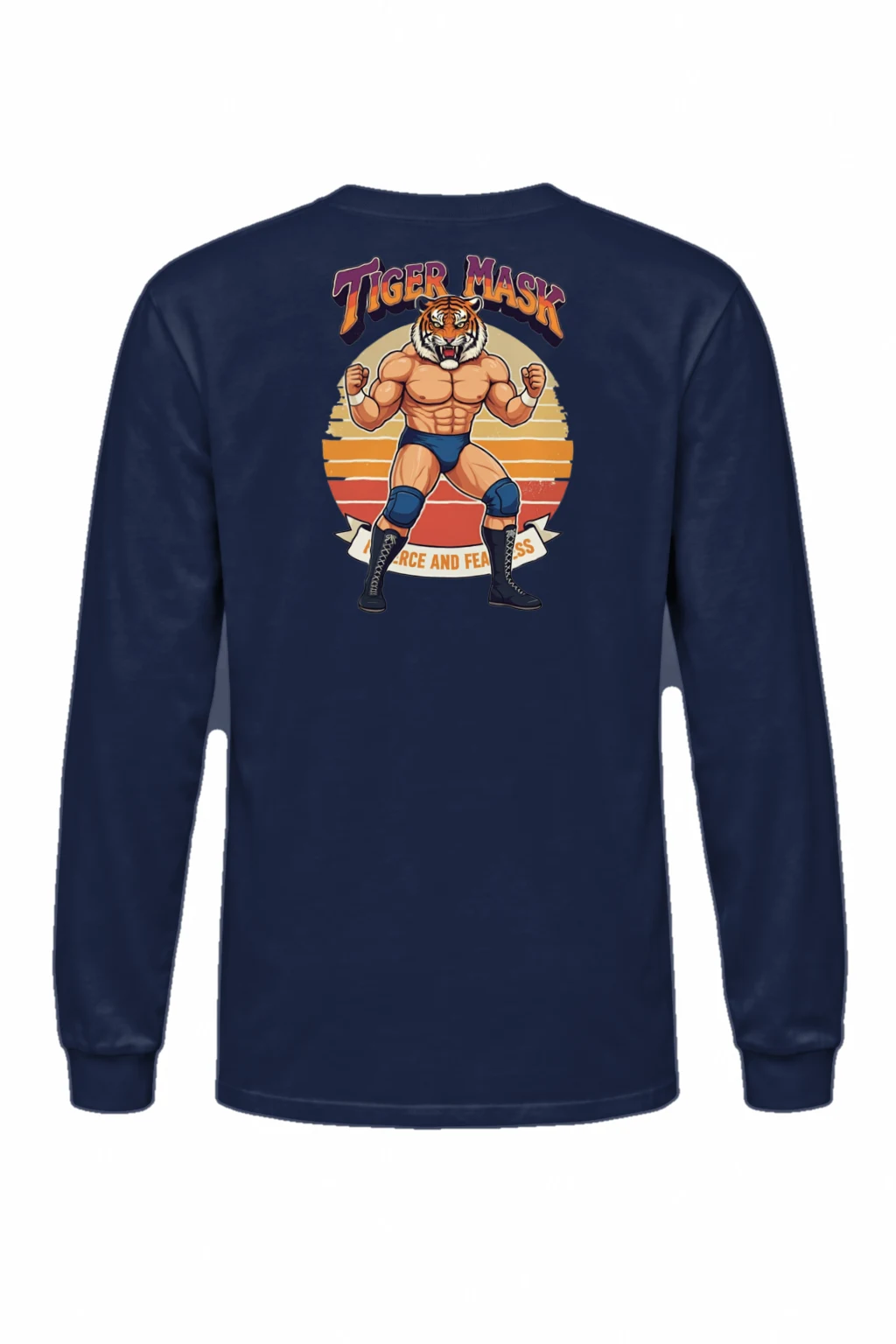"Tiger Mask" Unisex Longsleeve T-shirt | Gildan 2400