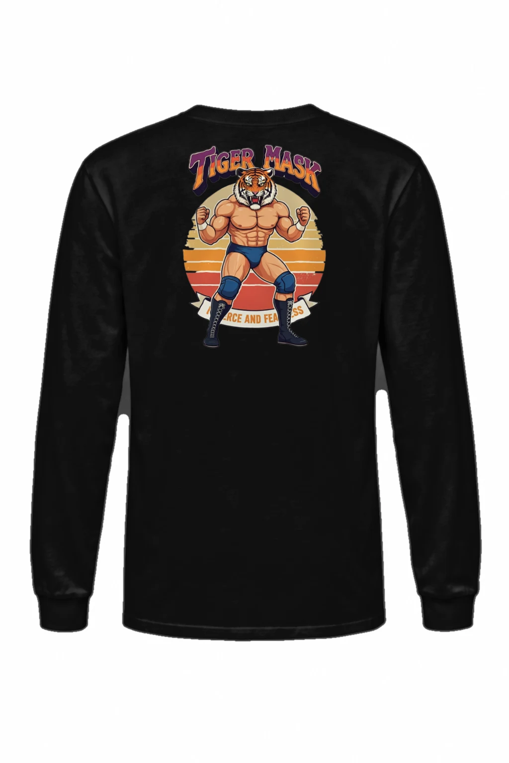 "Tiger Mask" Unisex Longsleeve T-shirt | Gildan 2400