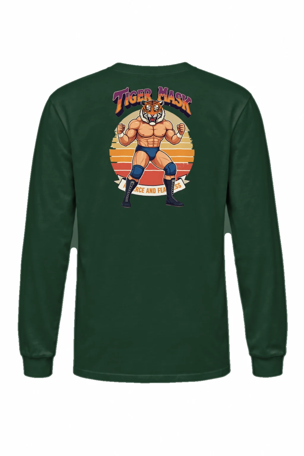 "Tiger Mask" Unisex Longsleeve T-shirt | Gildan 2400