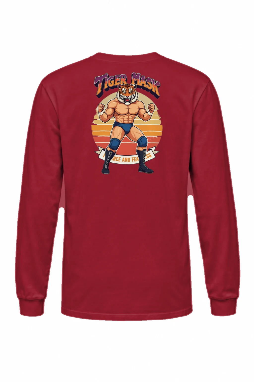 "Tiger Mask" Unisex Longsleeve T-shirt | Gildan 2400