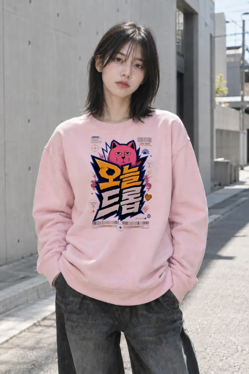 "Tiger Power Live Drop" Heavy Blend Unisex Crewneck Sweatshirt | Gildan 18000