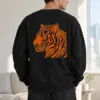 "Tiger Profile" Heavy Blend Unisex Crewneck Sweatshirt | Gildan 18000