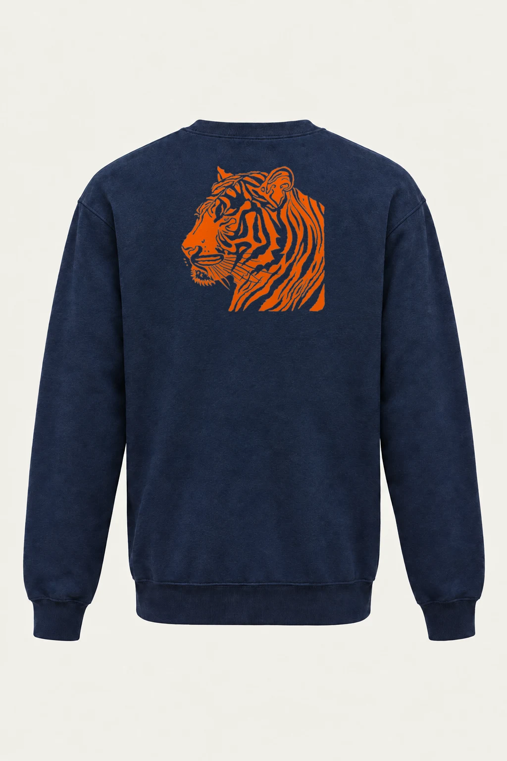"Tiger Profile" Heavy Blend Unisex Crewneck Sweatshirt | Gildan 18000