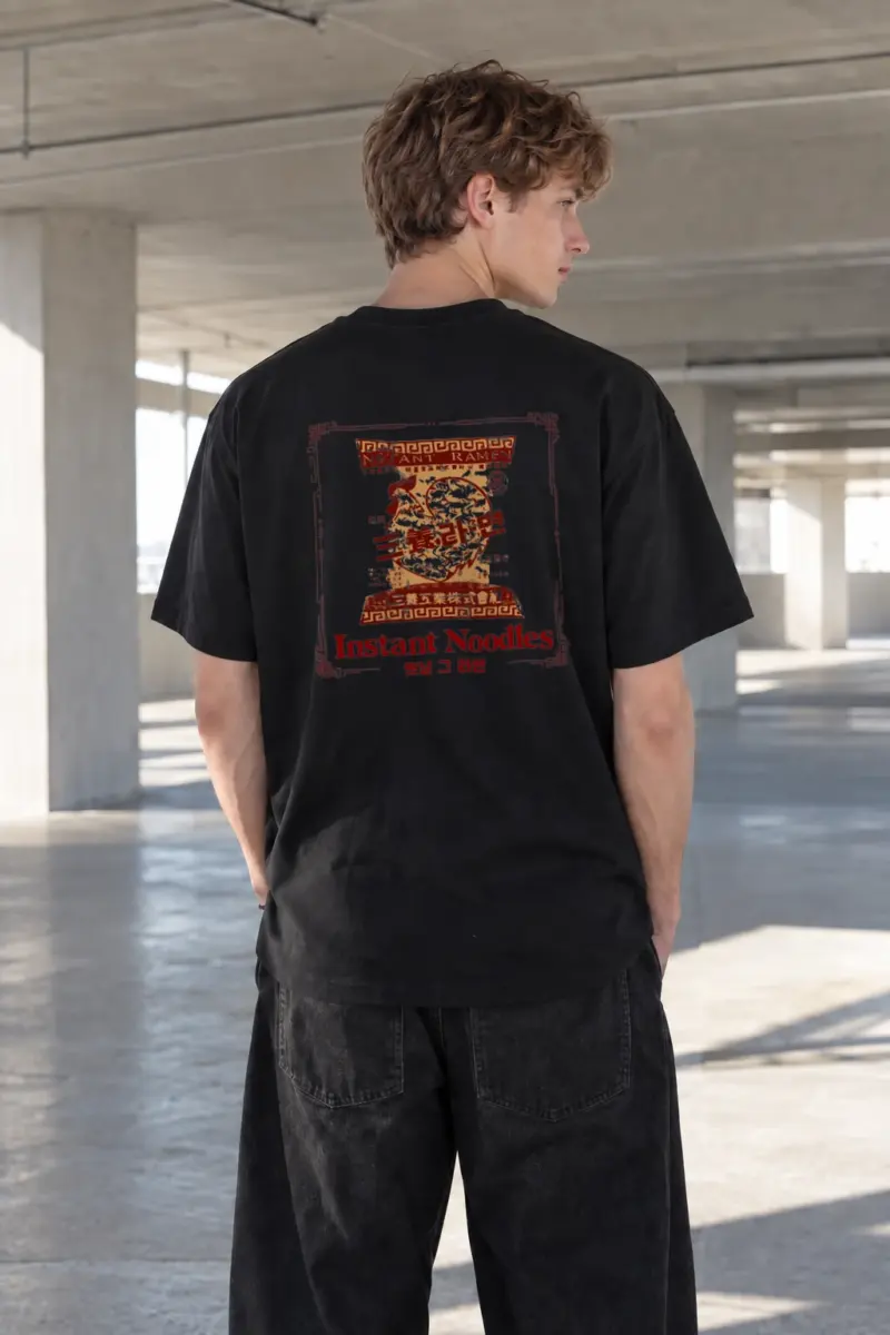 “Tiger Ramen” Heavyweight Unisex Crewneck T-shirt | Gildan 5000