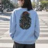 "Tiger Wave Prowl" Heavy Blend Unisex Crewneck Sweatshirt | Gildan 18000