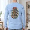 "Tiger Wave Prowl" Unisex Longsleeve T-shirt