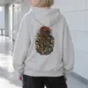 "Tiger Wave Sun" Heavy Blend Unisex Pullover Hoodie | Gildan 18500