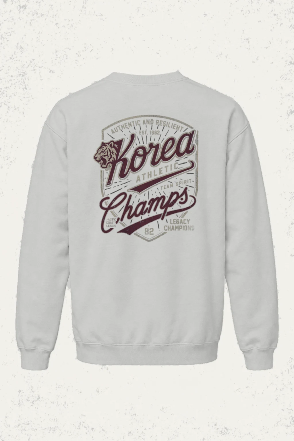 "Tigers Champs Legacy" Heavy Blend Unisex Crewneck Sweatshirt | Gildan 18000