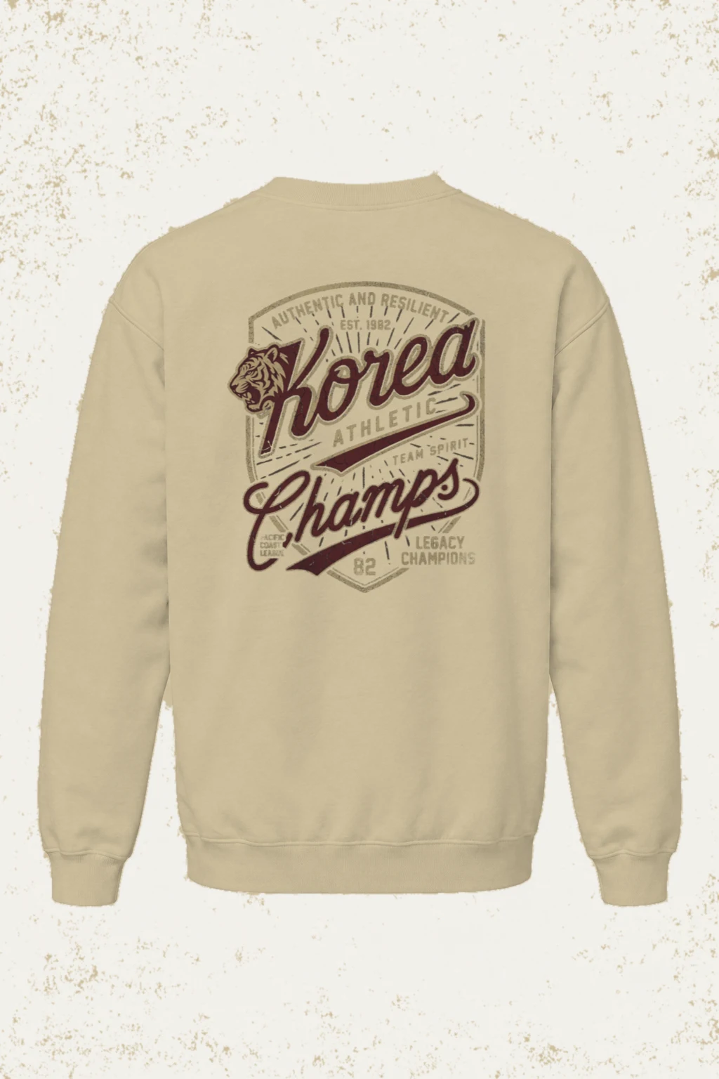 "Tigers Champs Legacy" Heavy Blend Unisex Crewneck Sweatshirt | Gildan 18000