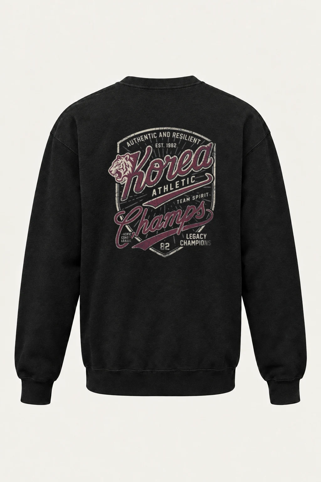 "Tigers Champs Legacy" Heavy Blend Unisex Crewneck Sweatshirt | Gildan 18000