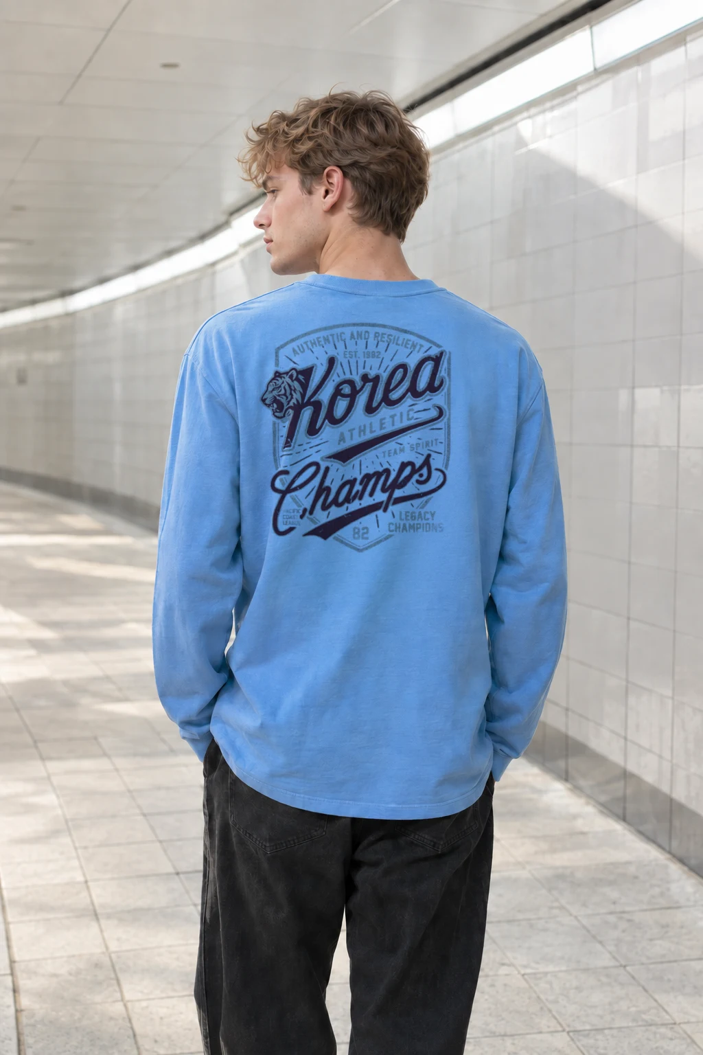 "Tigers Champs Legacy" Unisex Longsleeve T-shirt | Gildan 2400