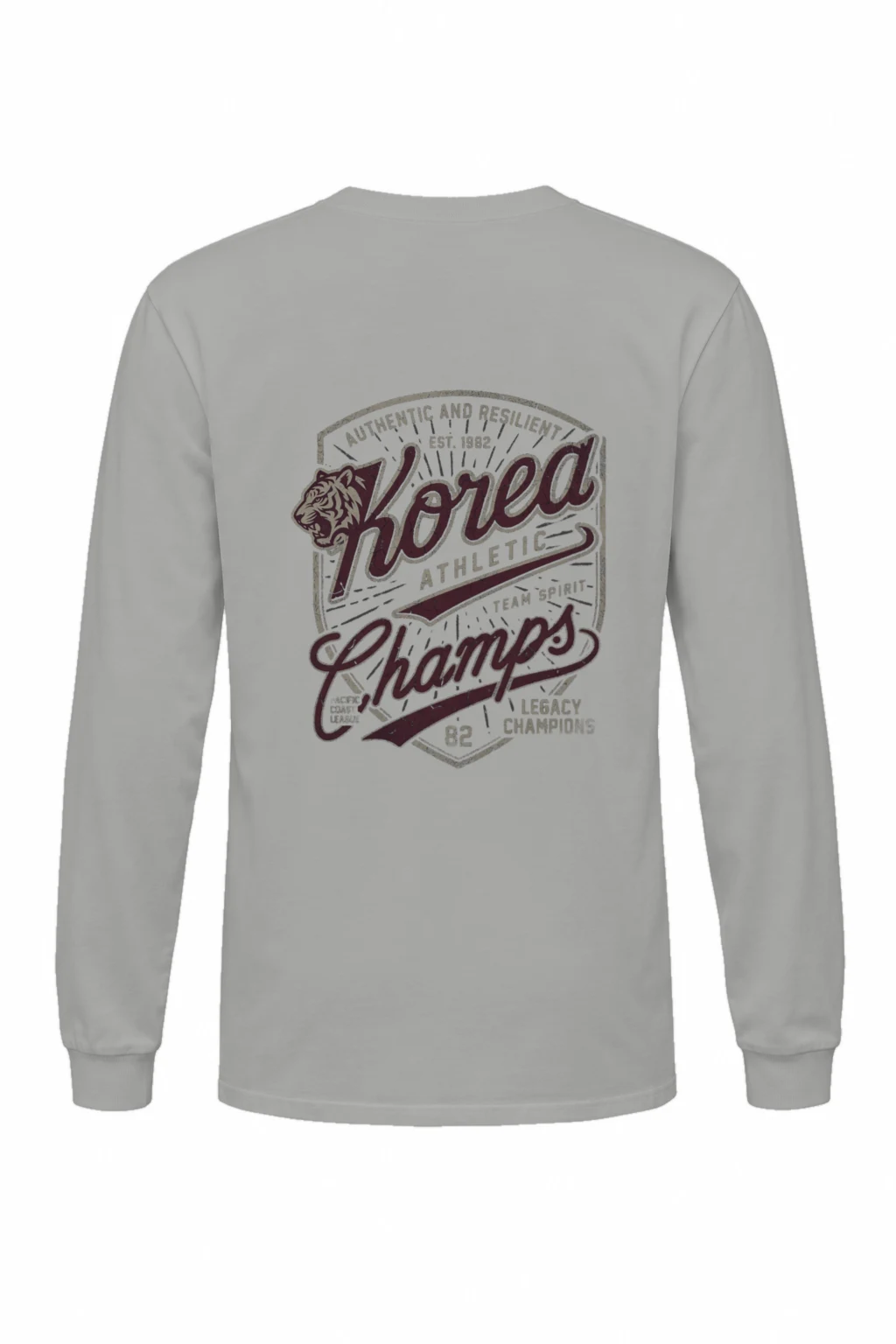 "Tigers Champs Legacy" Unisex Longsleeve T-shirt | Gildan 2400