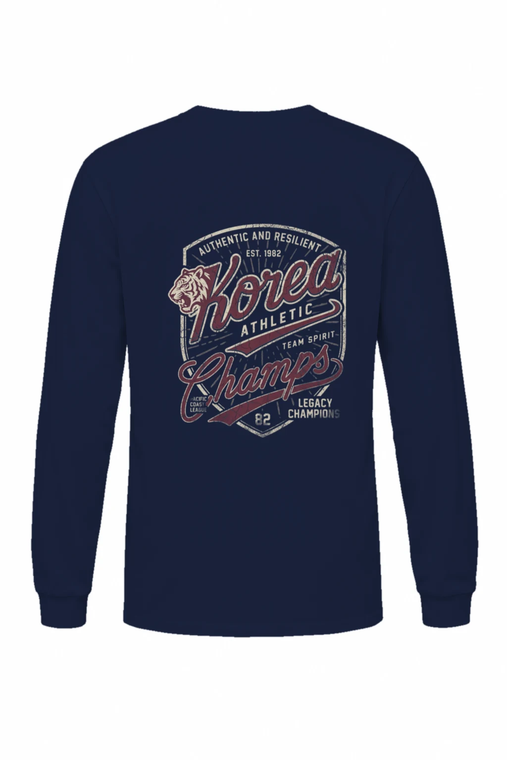 "Tigers Champs Legacy" Unisex Longsleeve T-shirt | Gildan 2400