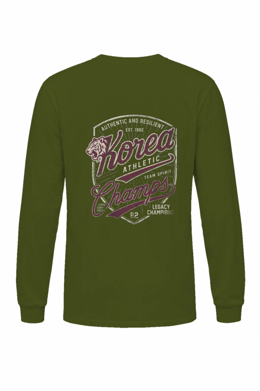"Tigers Champs Legacy" Unisex Longsleeve T-shirt | Gildan 2400