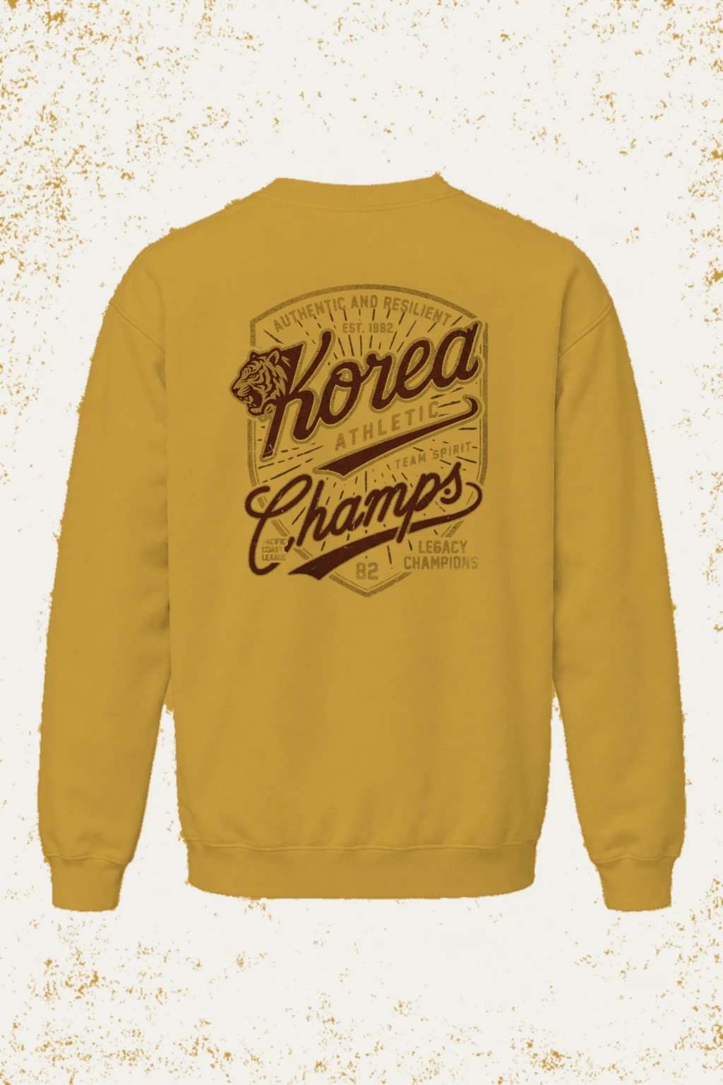 "Tigers Champs Legacy" Unisex Sponge Fleece Crewneck Sweatshirt | Bella + Canvas 3901