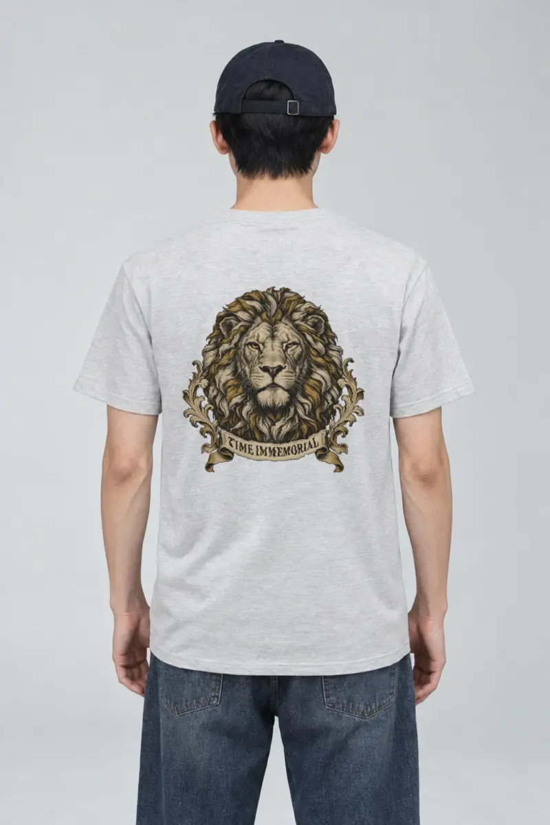 "Time Immemorial" Heavyweight Unisex Crewneck T-shirt