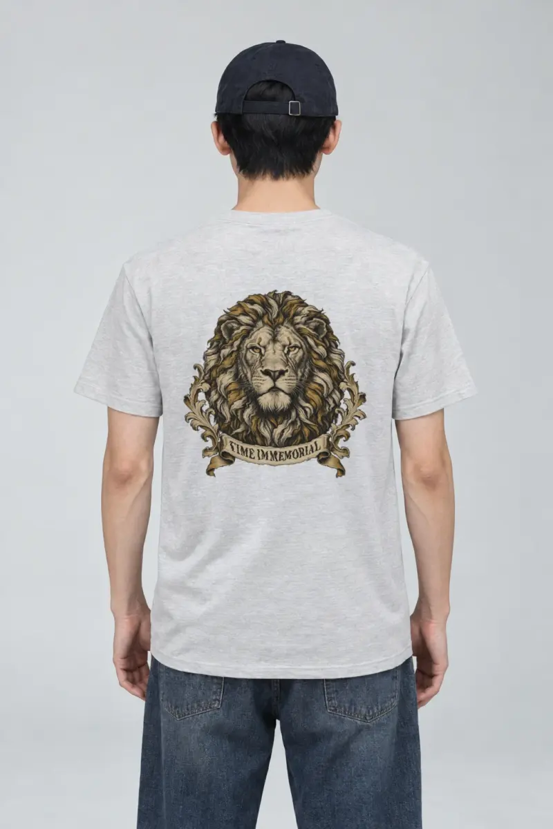 "Time Immemorial" Heavyweight Unisex Crewneck T-shirt