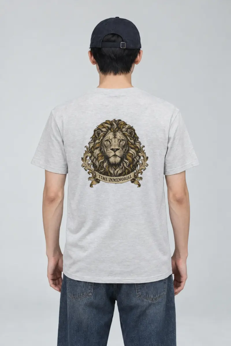 "Time Immemorial" Heavyweight Unisex Crewneck T-shirt