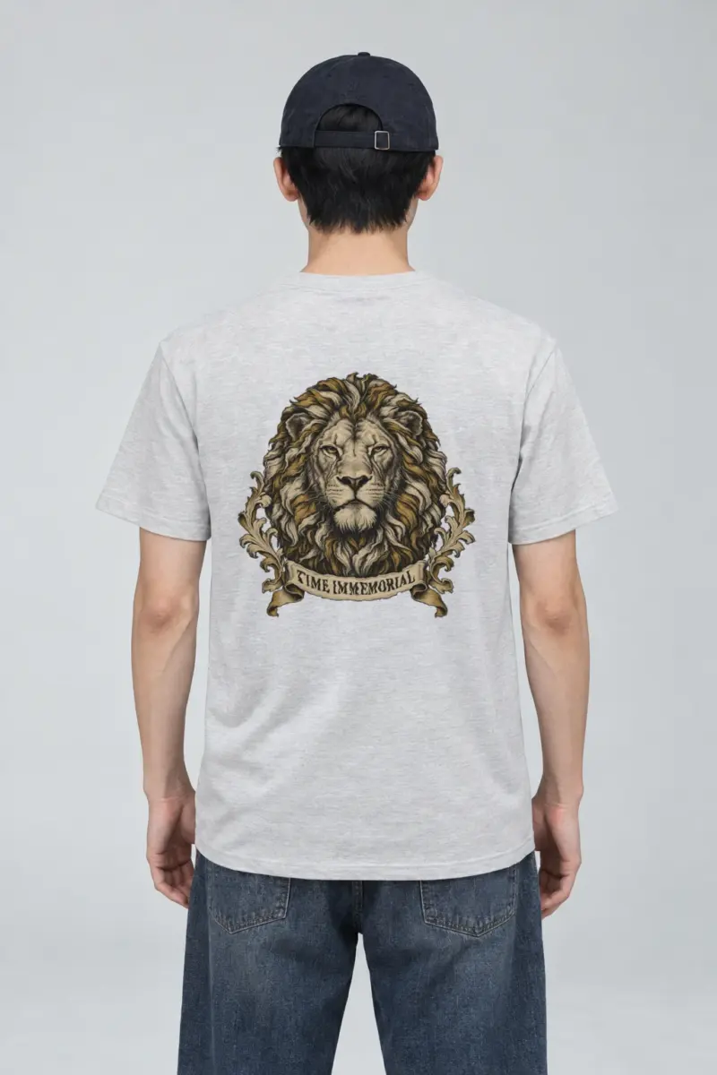 "Time Immemorial" Heavyweight Unisex Crewneck T-shirt