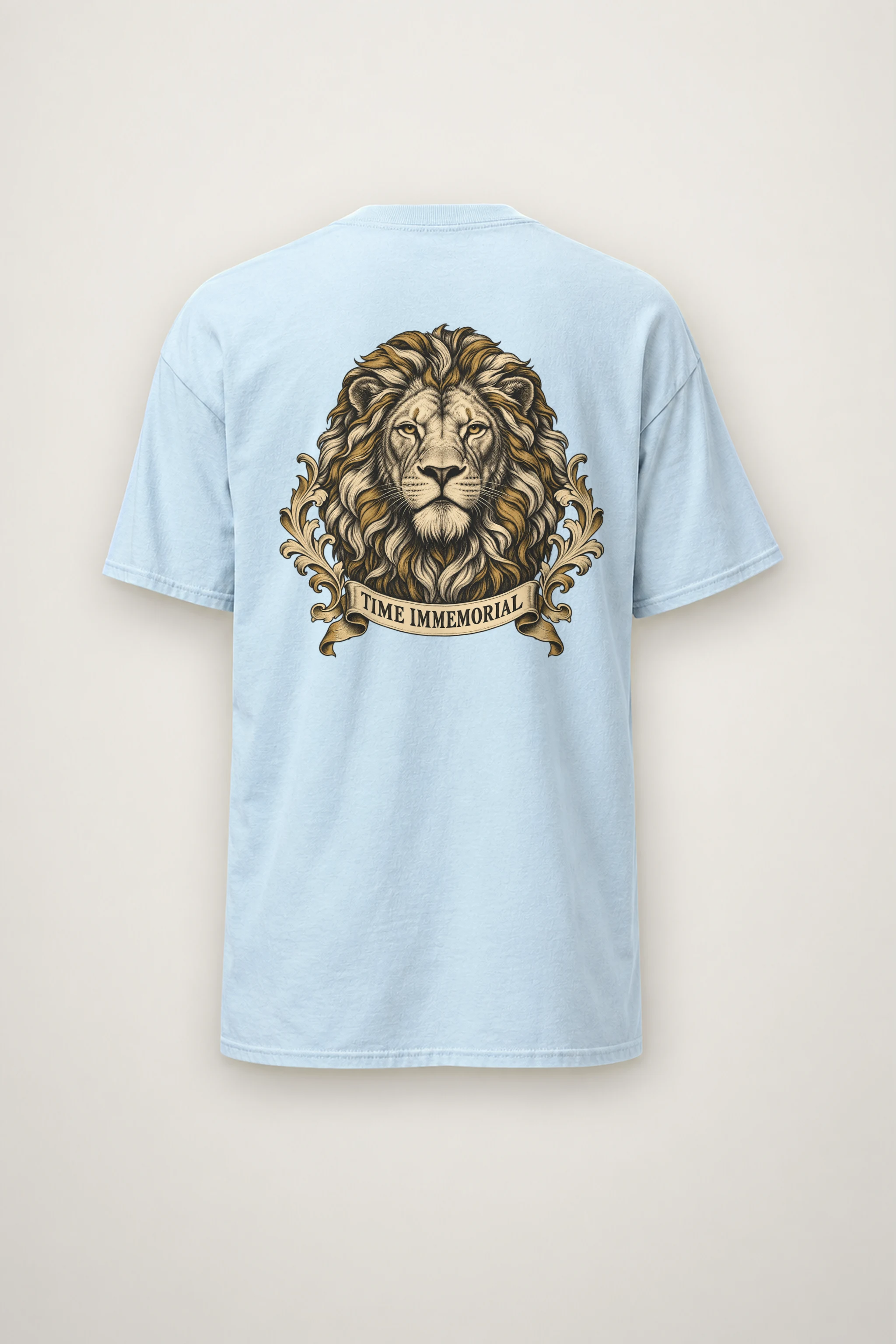 "Time Immemorial" Heavyweight Unisex Crewneck T-shirt