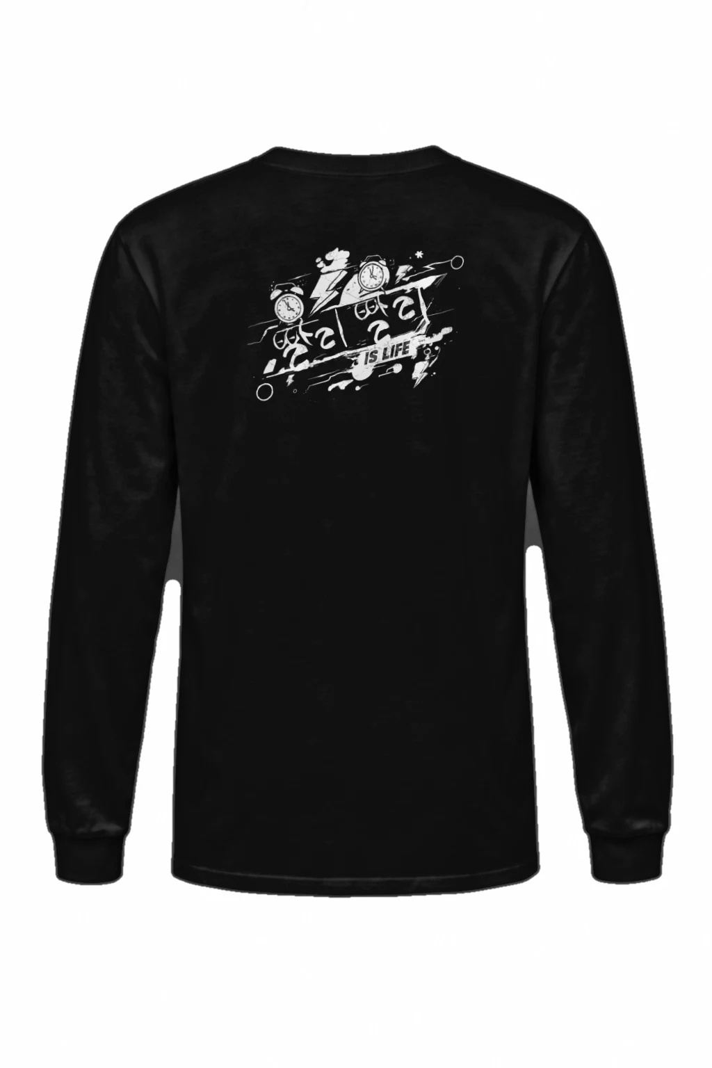 "Time Is Life" Unisex Longsleeve T-shirt | Gildan 2400