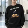 "Time To Be Lifted" Heavy Blend Unisex Crewneck Sweatshirt | Gildan 18000
