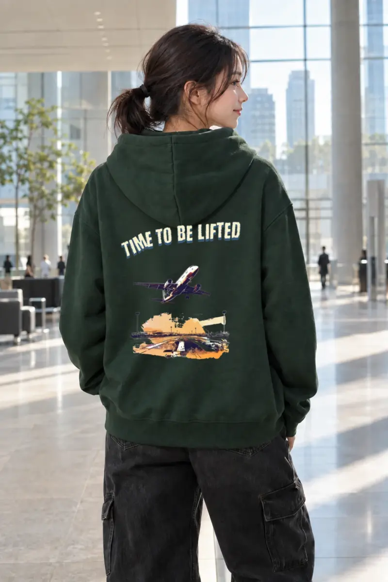 “Time To Be Lifted” Heavy Blend Unisex Pullover Hoodie | Gildan 18500