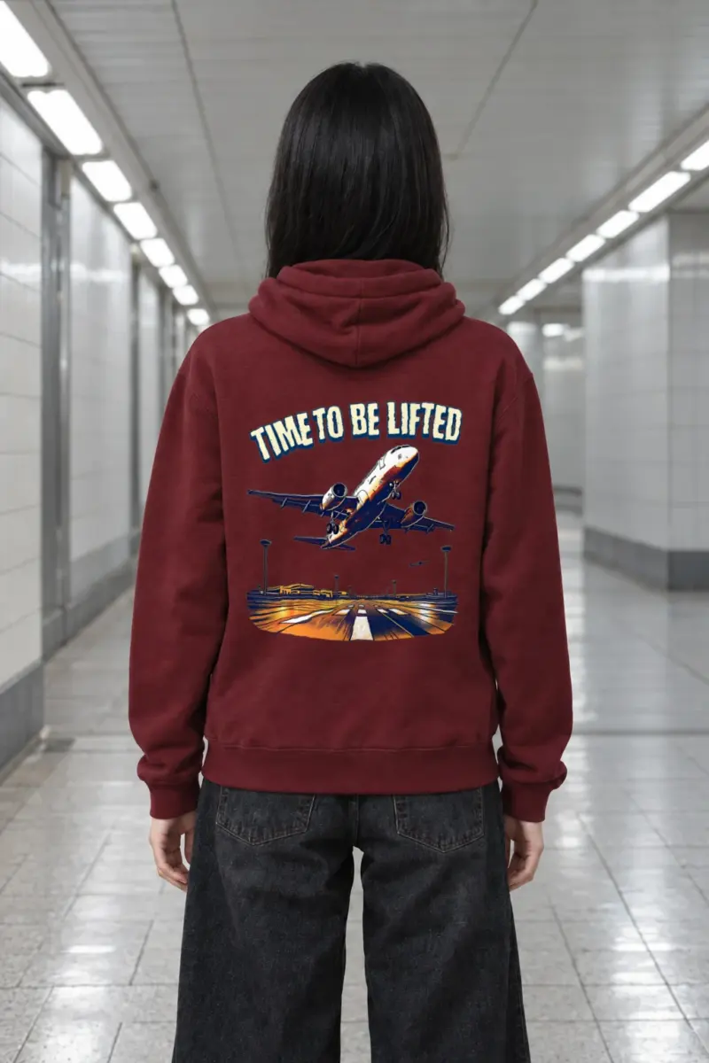 "Time To Be Lifted" Heavy Blend Unisex Pullover Hoodie