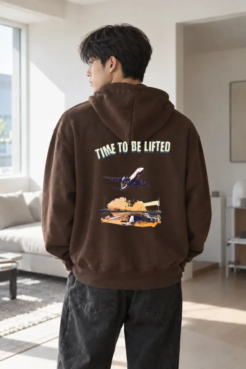 “Time To Be Lifted” Heavy Blend Unisex Pullover Hoodie | Gildan 18500