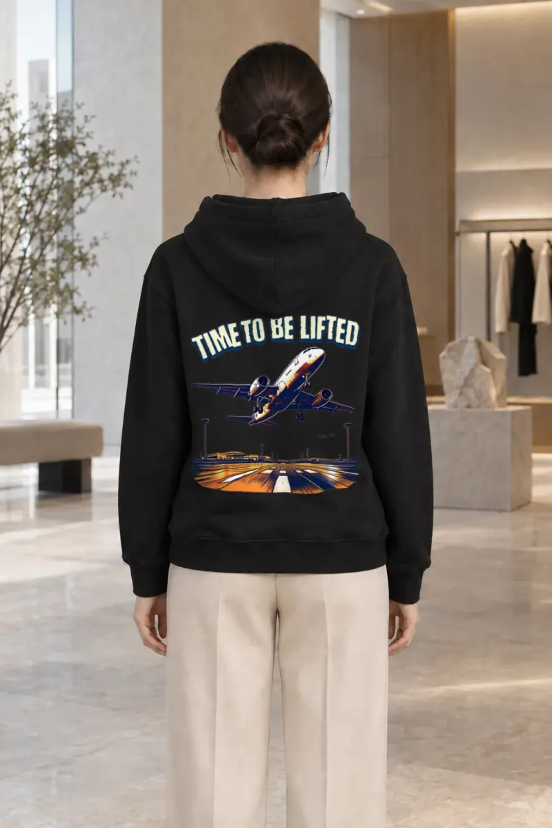 "Time To Be Lifted" Heavy Blend Unisex Pullover Hoodie | Gildan 18500