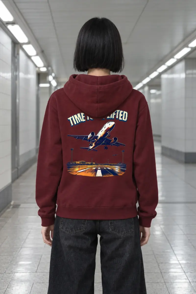 "Time To Be Lifted" Heavy Blend Unisex Pullover Hoodie