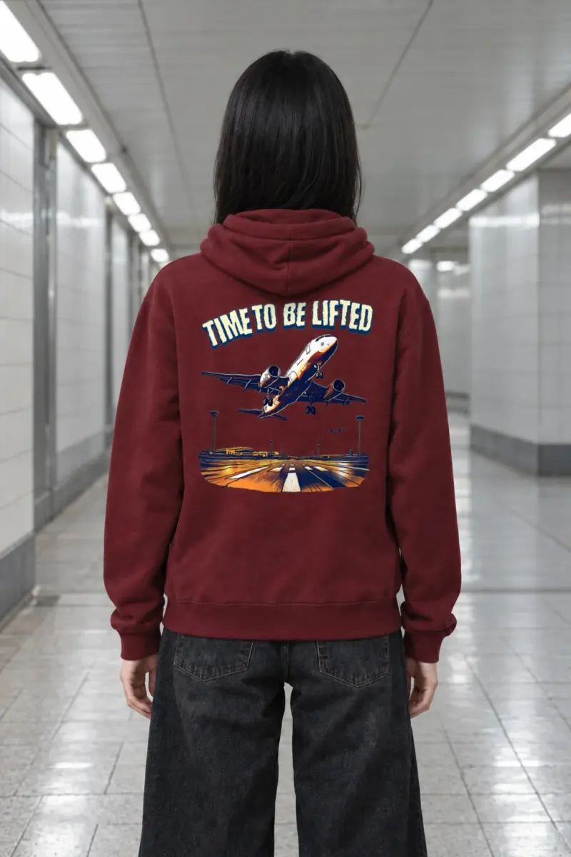 "Time To Be Lifted" Heavy Blend Unisex Pullover Hoodie