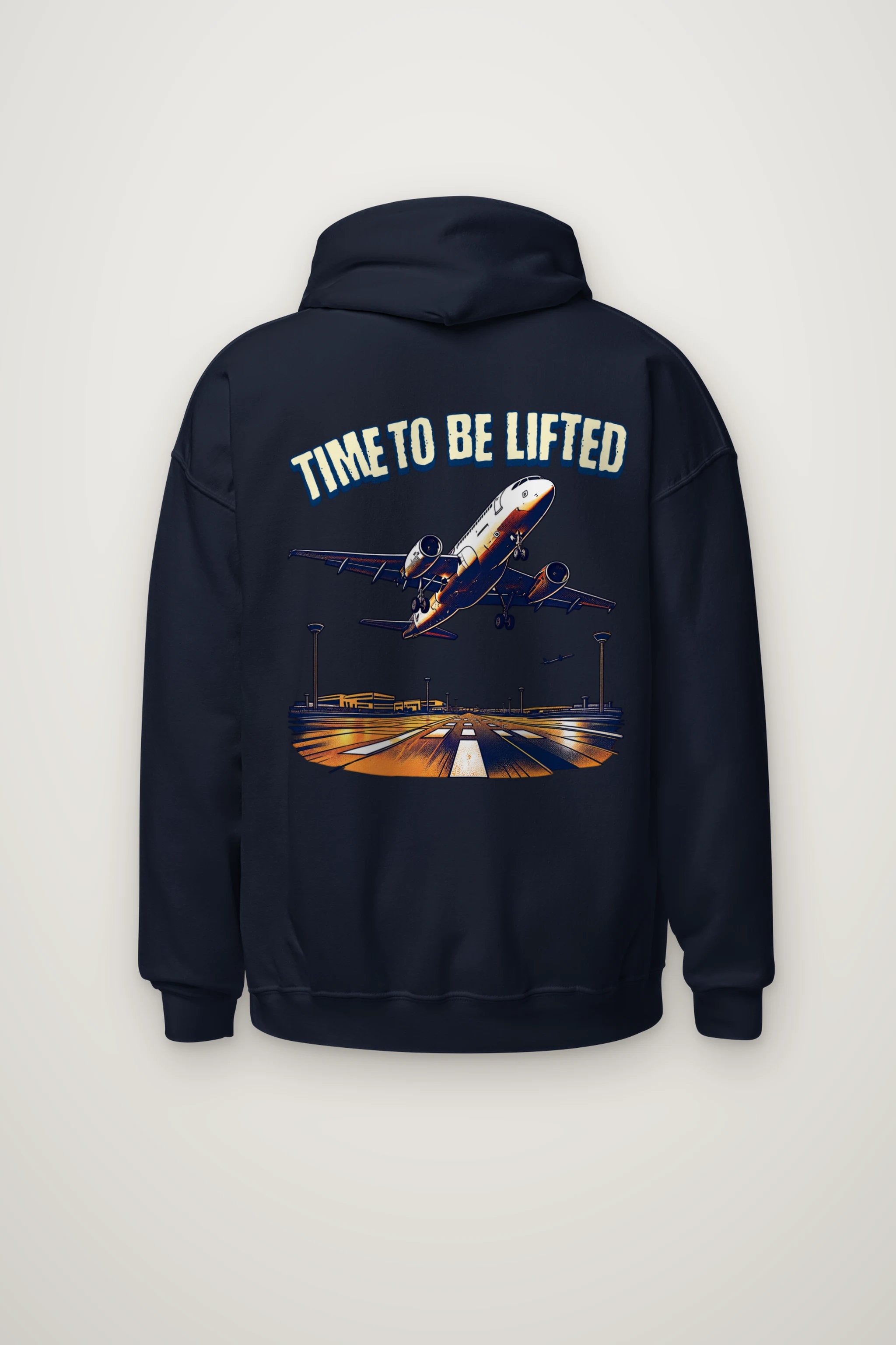 "Time To Be Lifted" Heavy Blend Unisex Pullover Hoodie