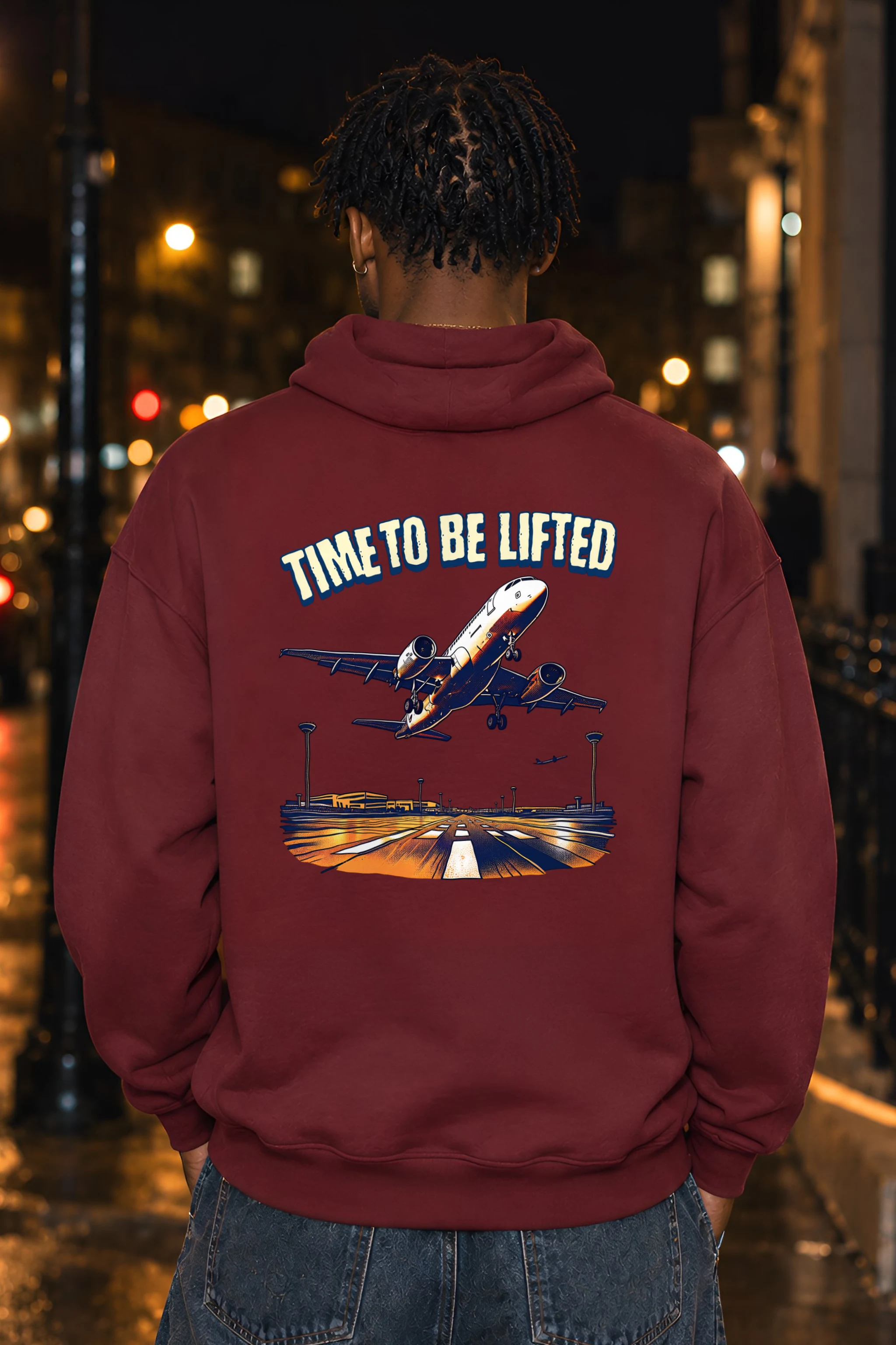 "Time To Be Lifted" 1 Pullover Hoodie