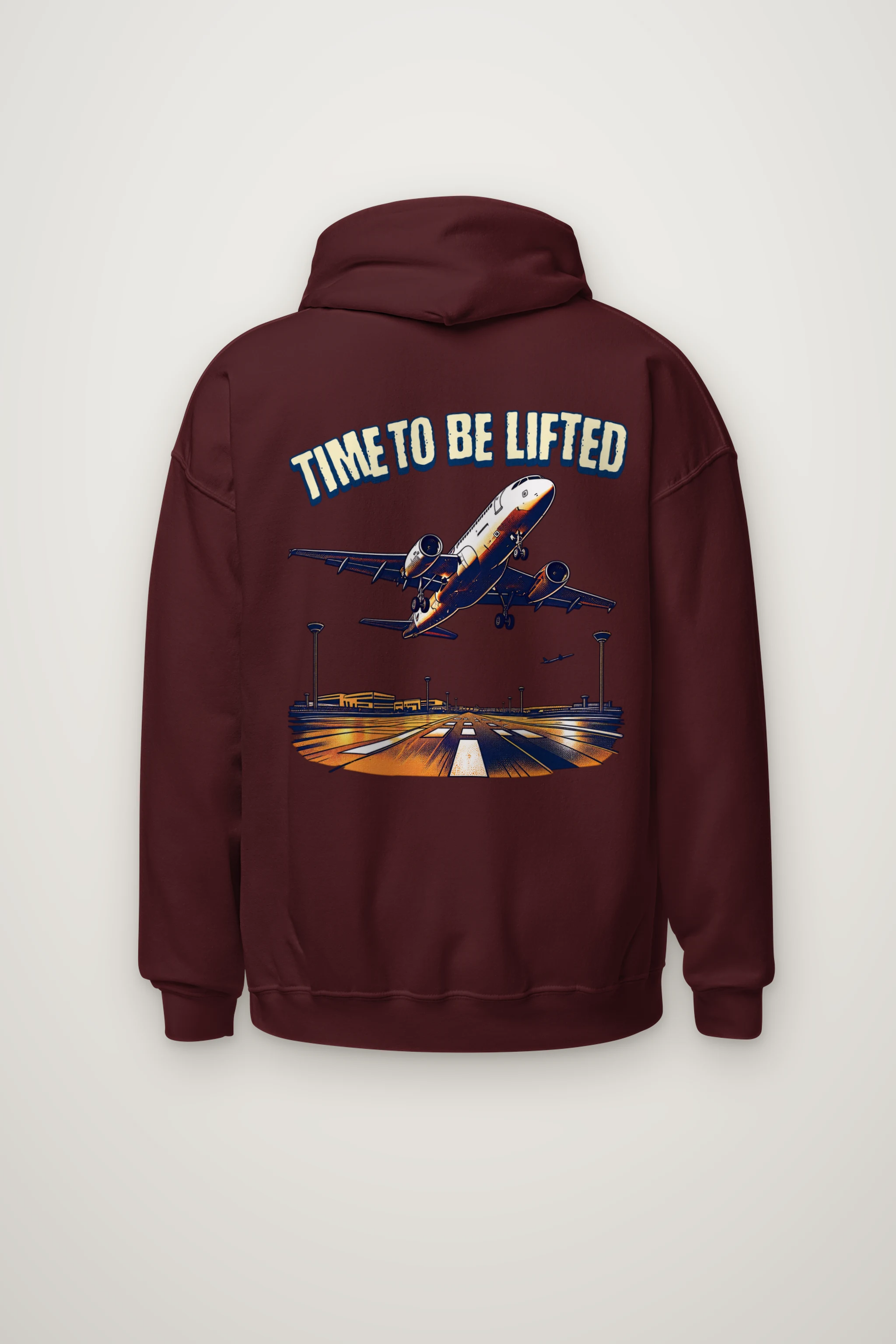 "Time To Be Lifted" Heavy Blend Unisex Pullover Hoodie