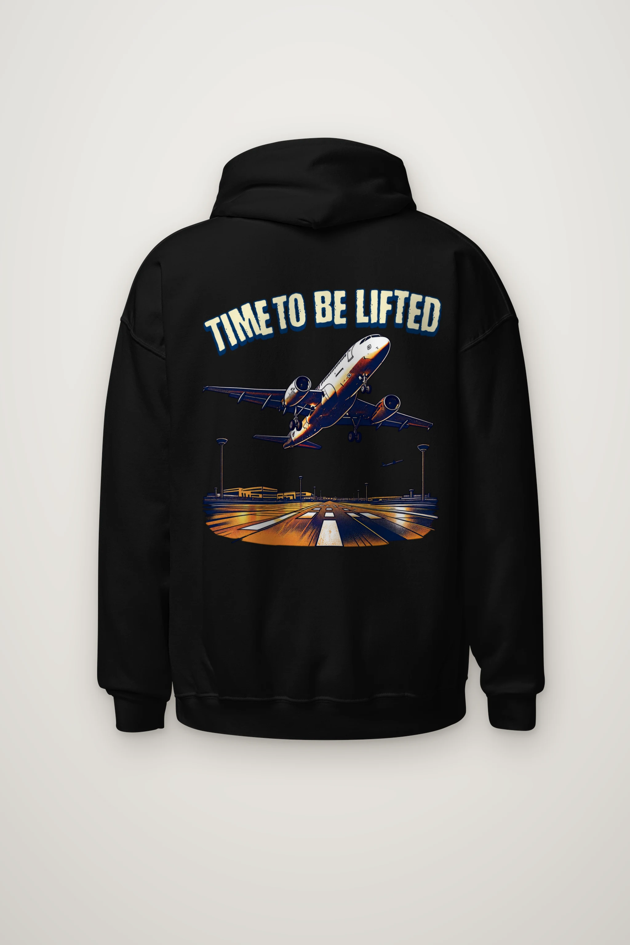 "Time To Be Lifted" Heavy Blend Unisex Pullover Hoodie