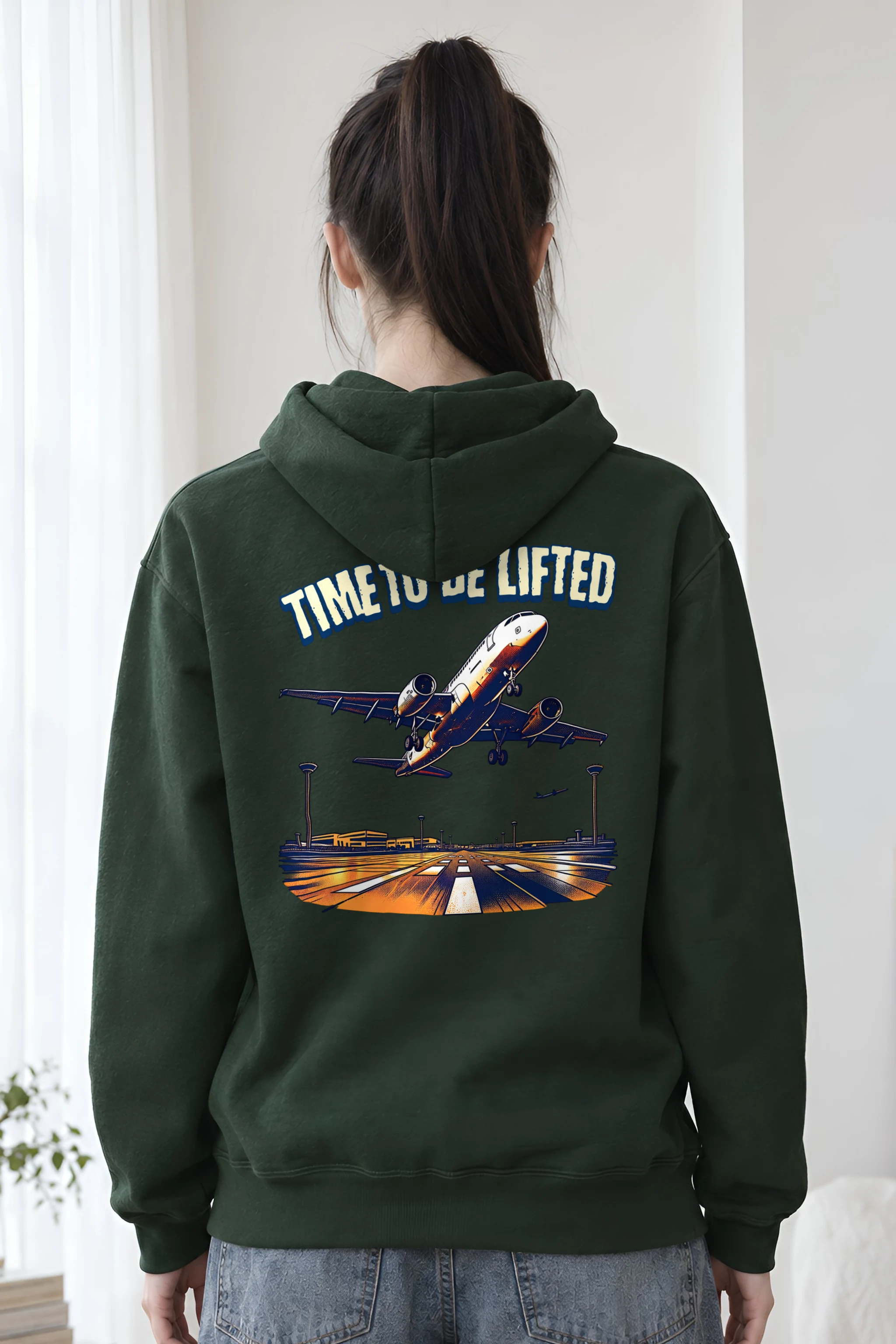"Time To Be Lifted" 1 Pullover Hoodie
