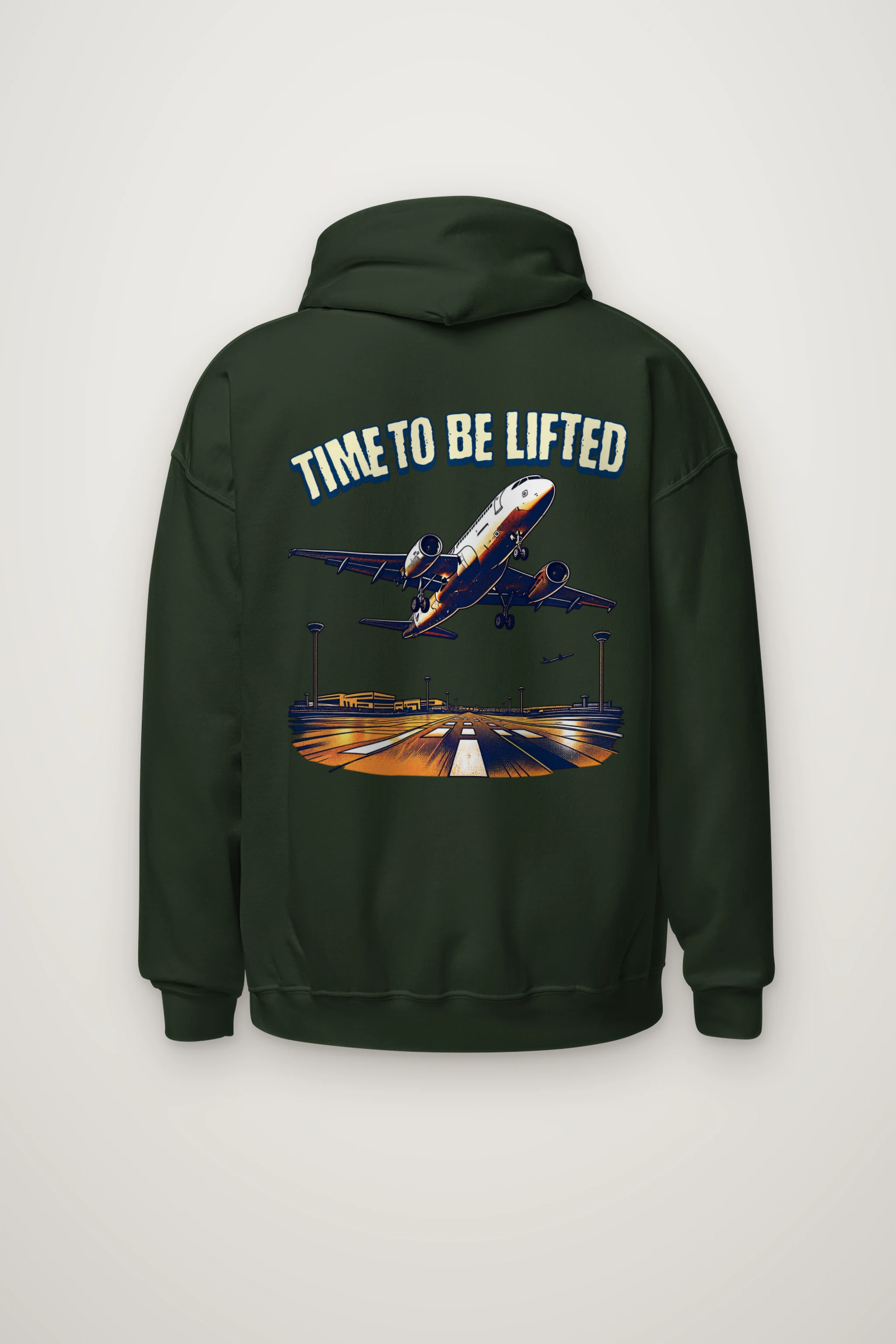 "Time To Be Lifted" Heavy Blend Unisex Pullover Hoodie