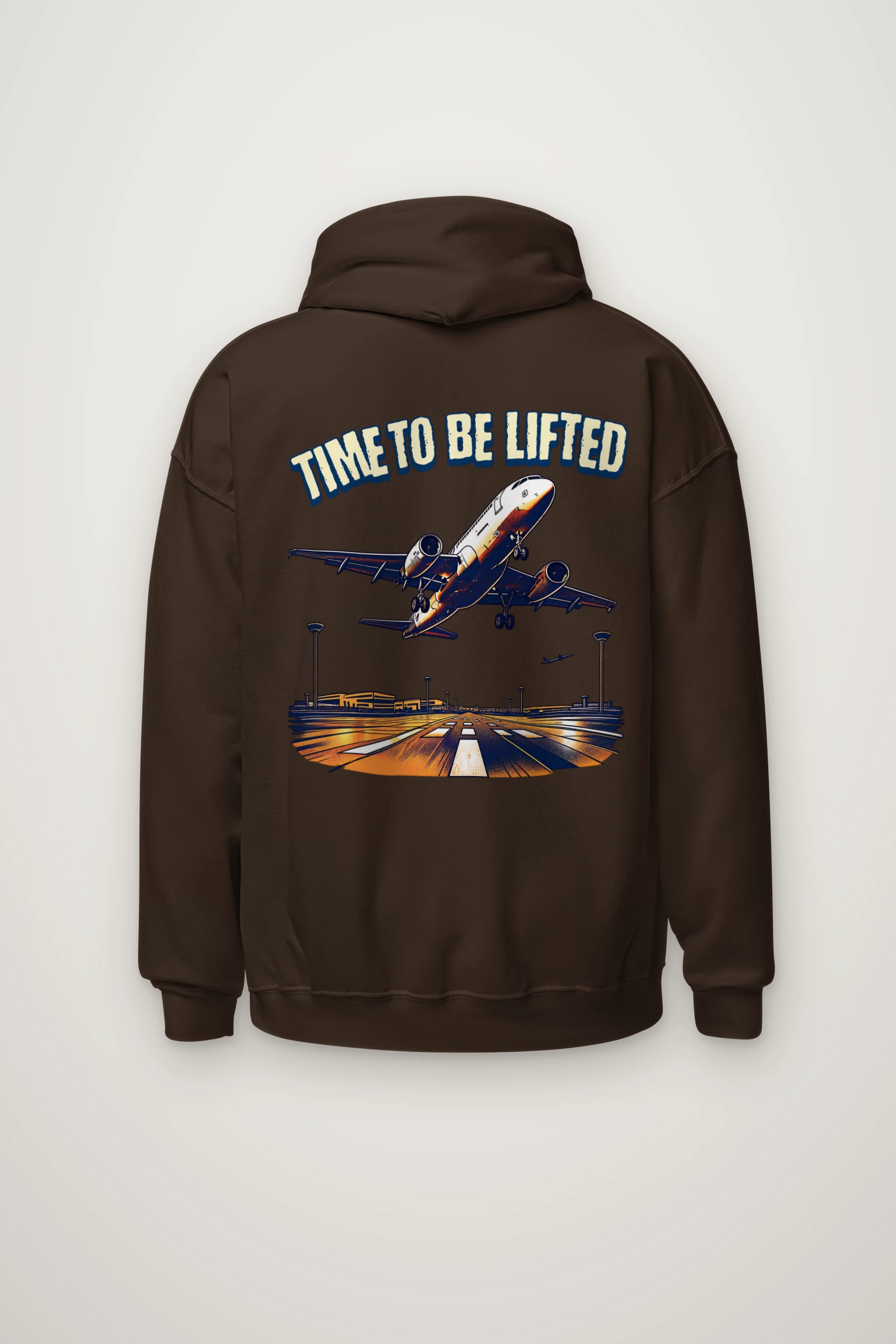 "Time To Be Lifted" Heavy Blend Unisex Pullover Hoodie