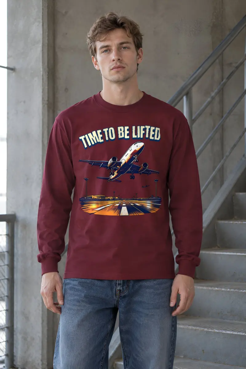 "Time To Be Lifted" Unisex Longsleeve T-shirt