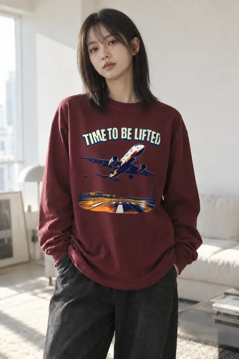 "Time To Be Lifted" Unisex Longsleeve T-shirt | Gildan 2400