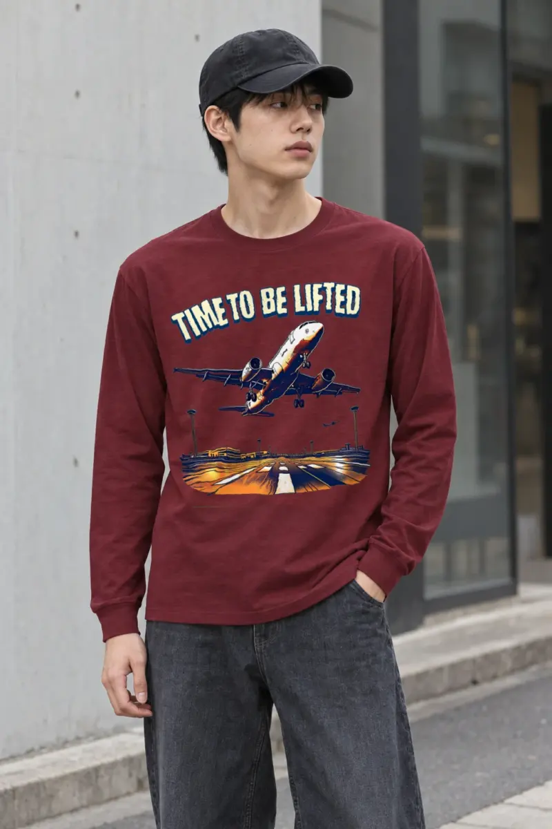 "Time To Be Lifted" Unisex Longsleeve T-shirt