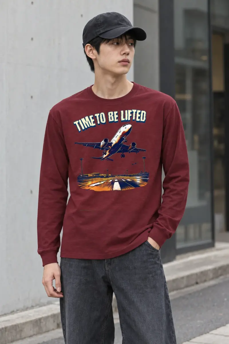 "Time To Be Lifted" Unisex Longsleeve T-shirt