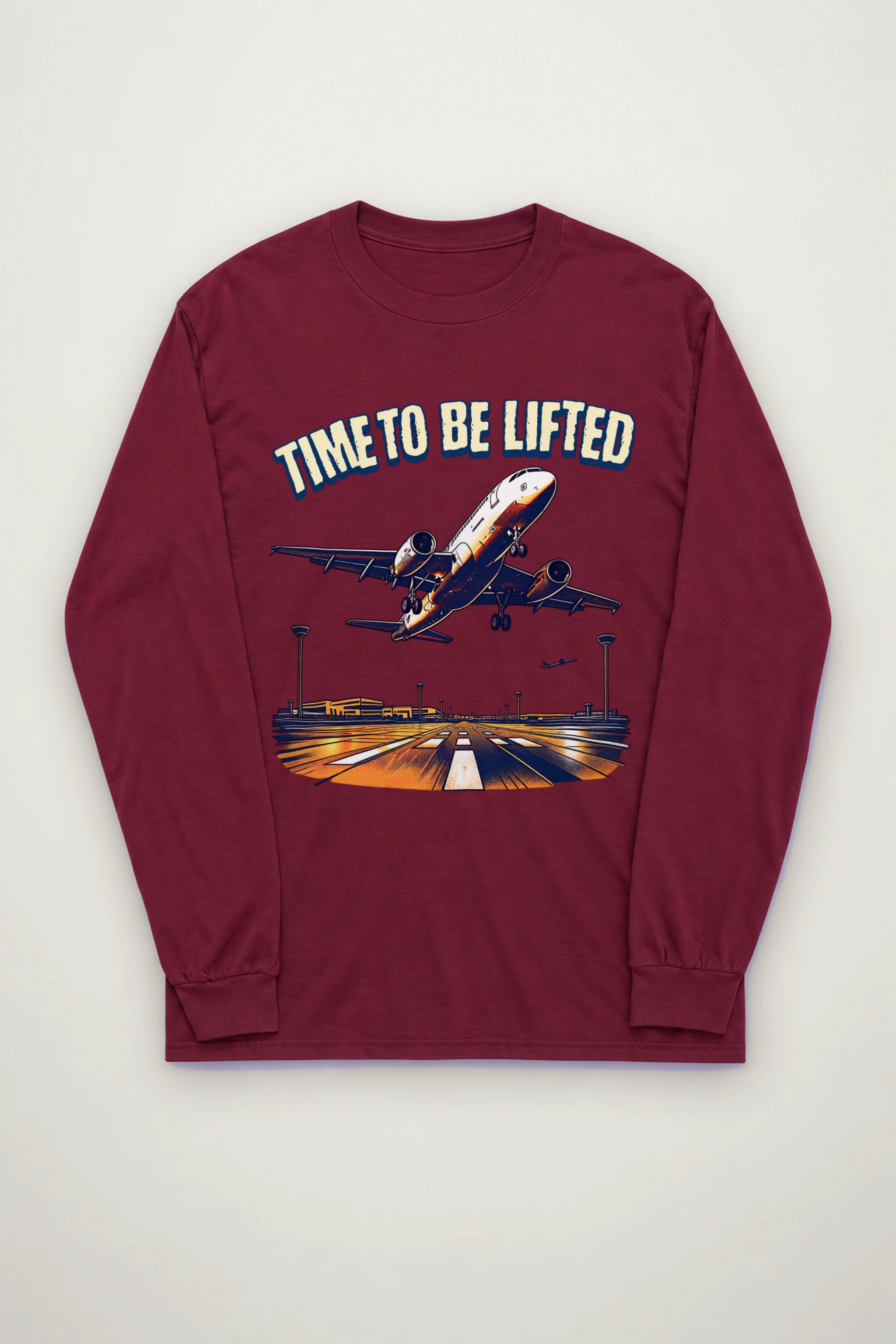 "Time To Be Lifted" Unisex Longsleeve T-shirt