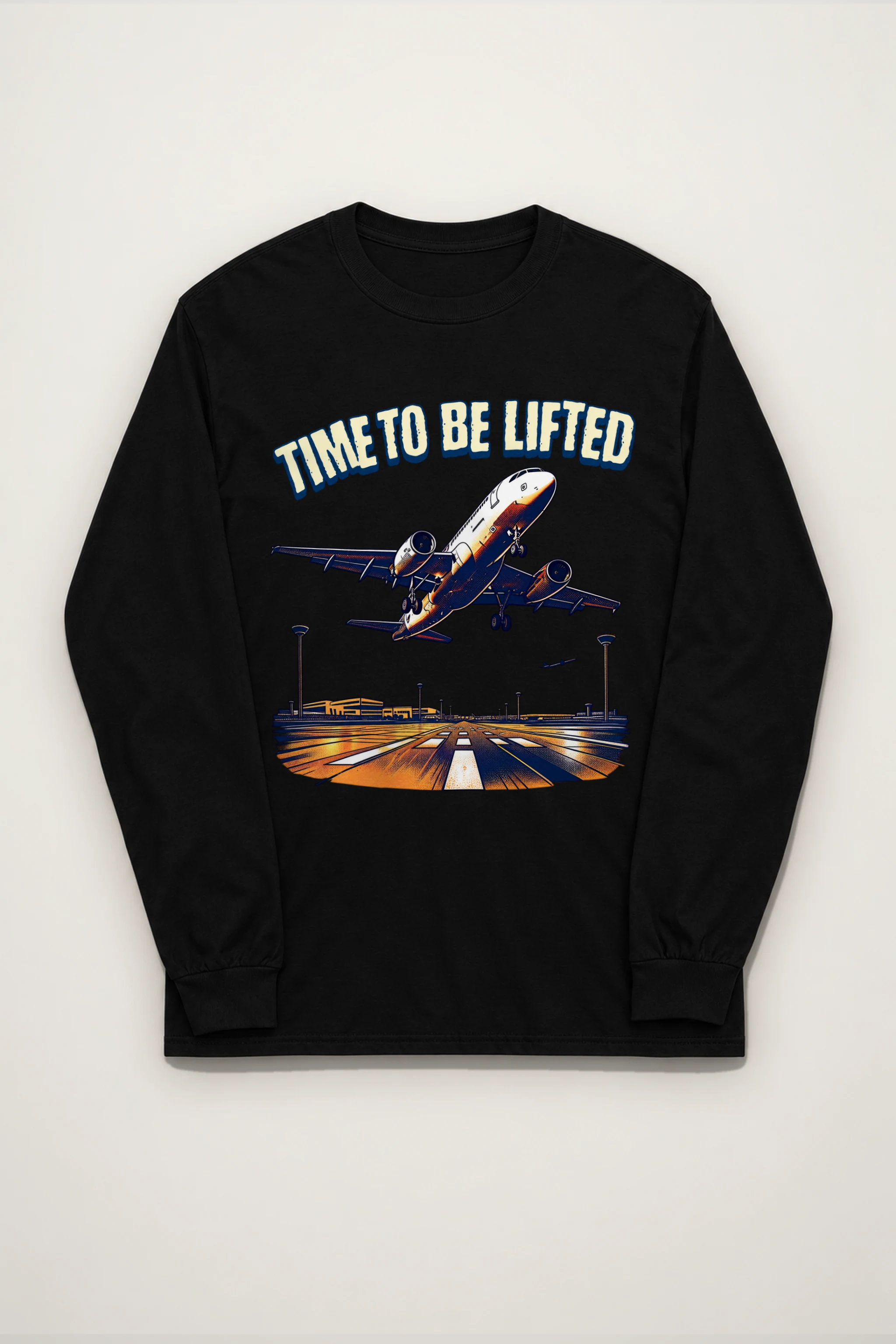 "Time To Be Lifted" Unisex Longsleeve T-shirt