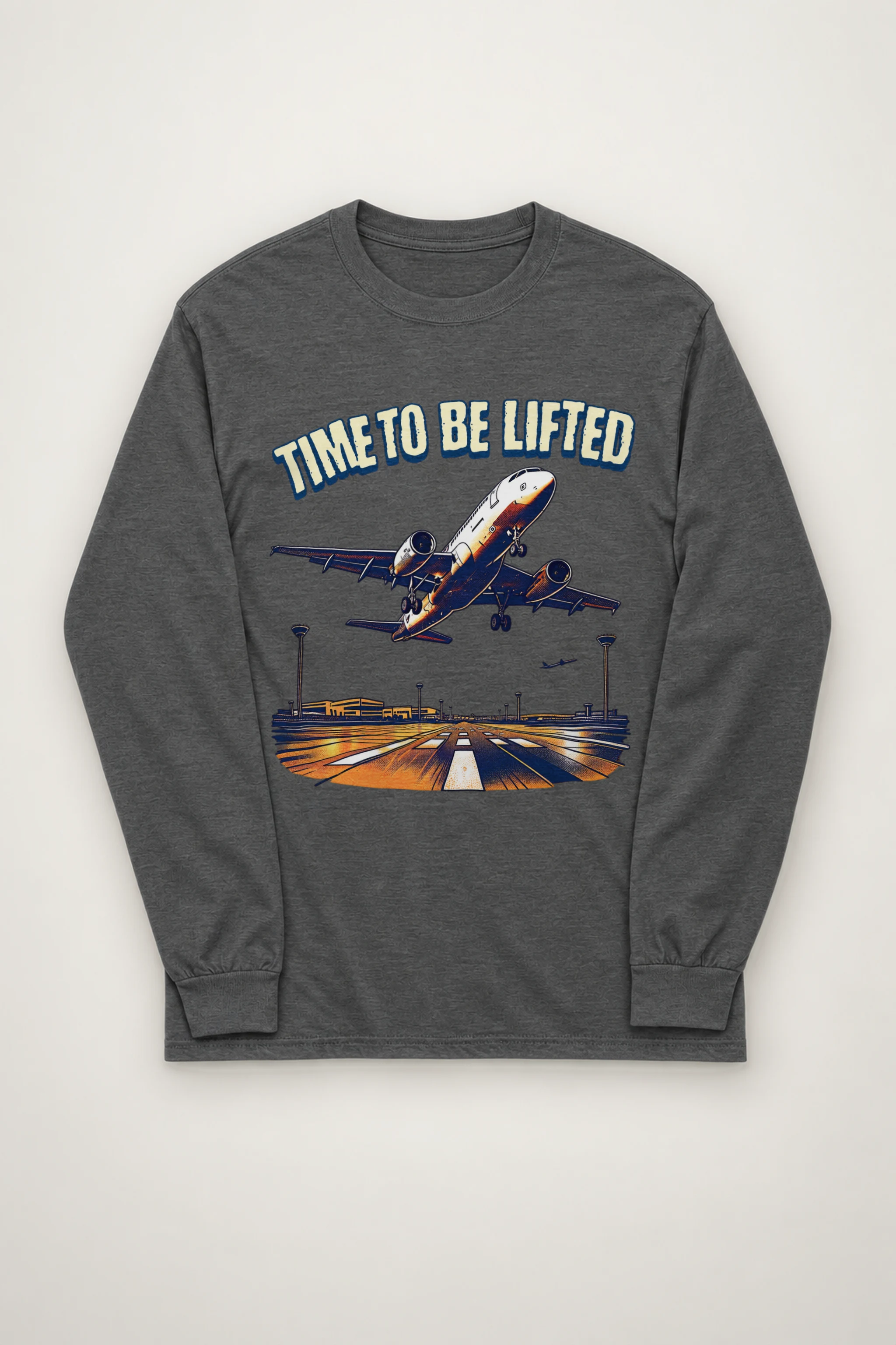 "Time To Be Lifted" Unisex Longsleeve T-shirt
