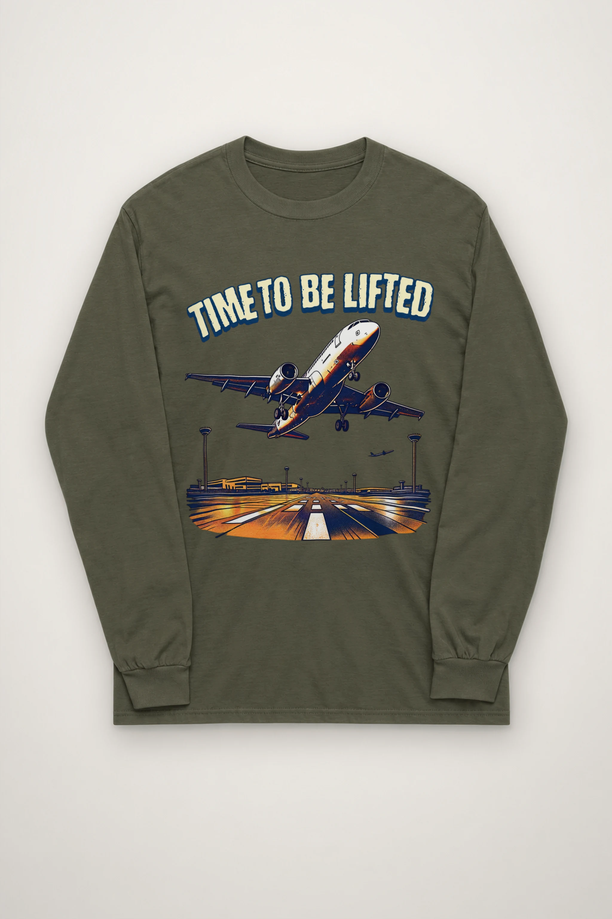 "Time To Be Lifted" Unisex Longsleeve T-shirt