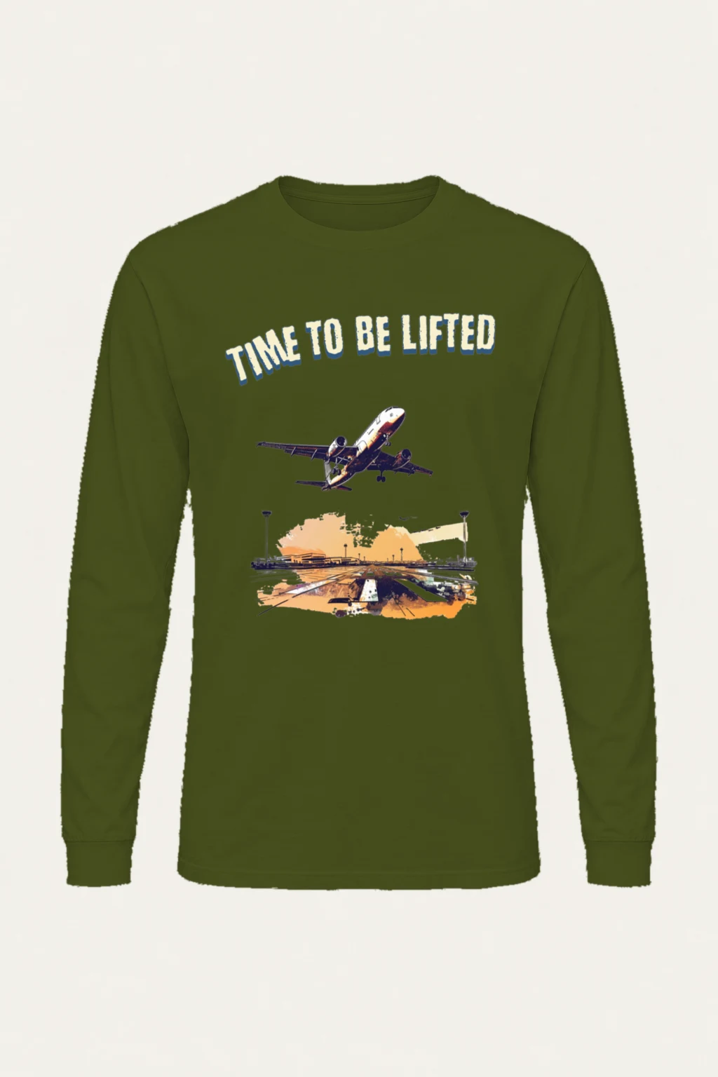 "Time To Be Lifted" Unisex Longsleeve T-shirt | Gildan 2400