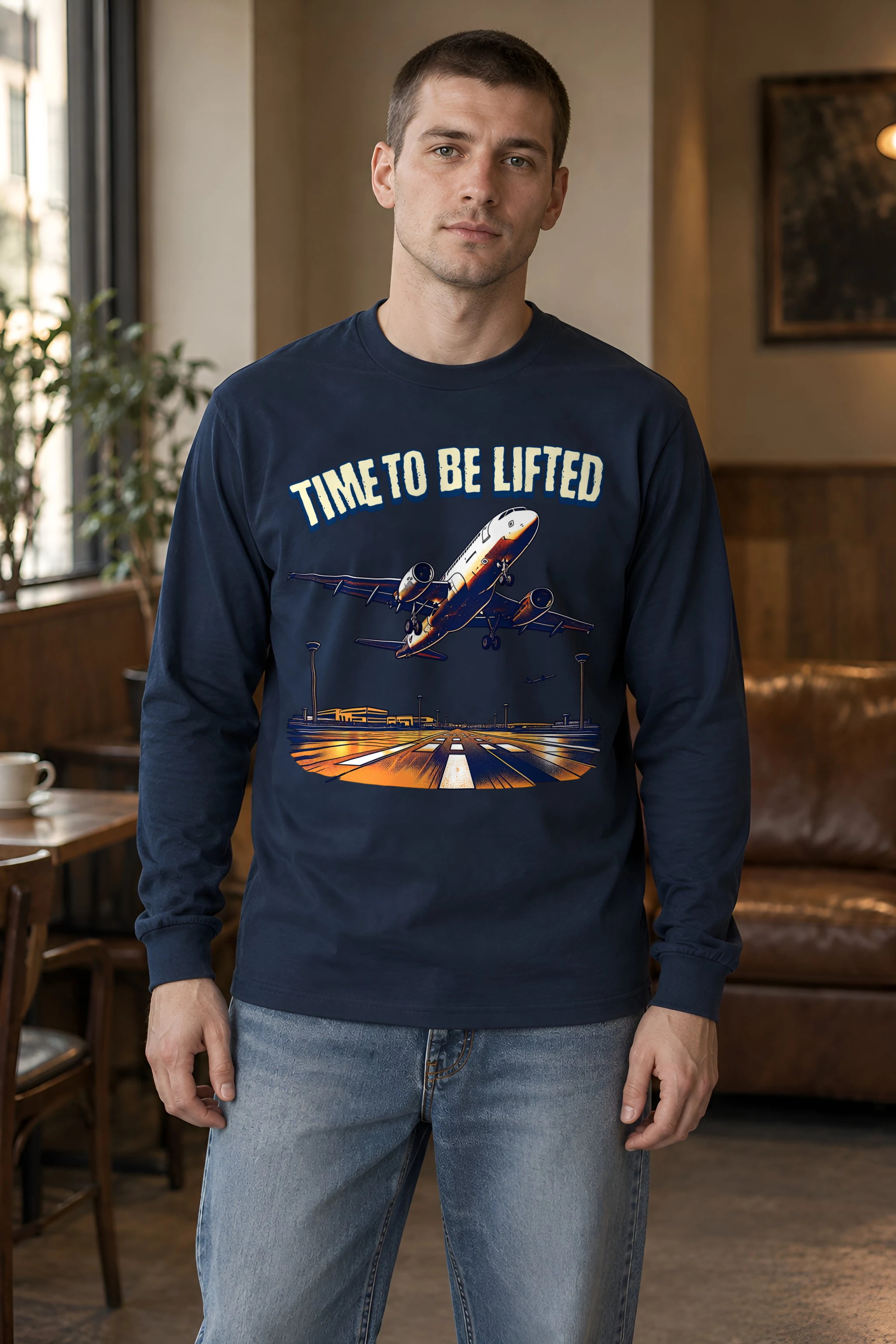 "Time To Be Lifted" Unisex Longsleeve T-shirt