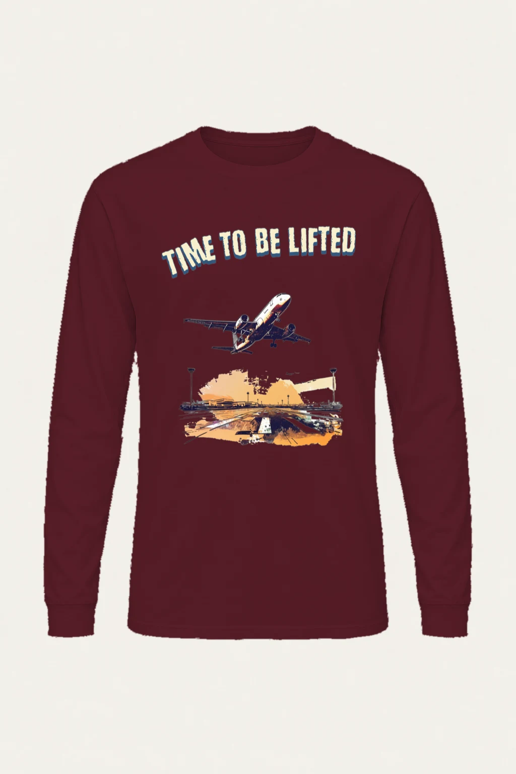"Time To Be Lifted" Unisex Longsleeve T-shirt | Gildan 2400